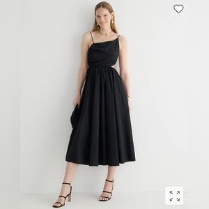 J. Crew side cutout midi dress size 16